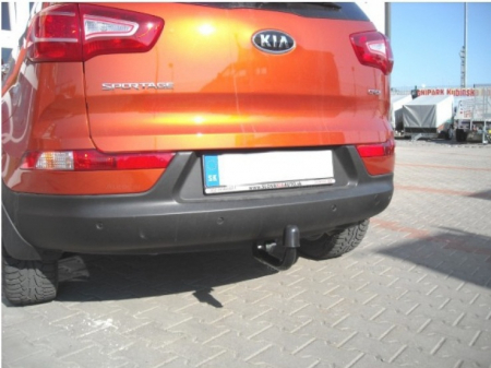 Carlig remorcare Kia Sportage 2010 - 2015 demontabil automat vertical marca Autohak [3]