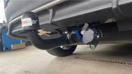 Carlig remorcare Lexus NX 350h/ 450h SUV 2021 - prezent demontabil automat vertical [5]
