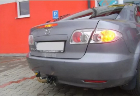 Carlig remorcare Mazda 6 4/5 usi 2002 - 2008 demontabil automat cu maneta [7]