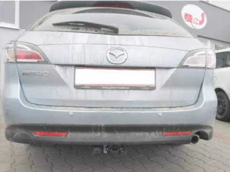 Carlig remorcare Mazda 6 combi 2008 - 2012 demontabil automat vertical [3]