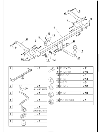 Cârlig remorcare semidemontabil Auto-Hak M 75 pentru Mazda CX-5 (după 11.2025) – karmaster.ro [2]