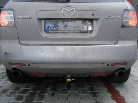 Carlig remorcare Mazda CX7 dupa 2007 demontabil automat vertical marca Autohak [4]