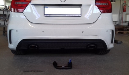 Carlig remorcare Mercedes A Class (W176) 2012 - 2018 demontabil automat vertical marca Autohak [7]