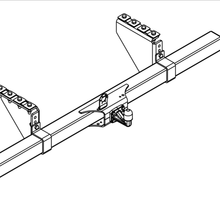 Carlige Mercedes Atego - Cârlig de remorcare Mercedes Atego Van (1998 - 2011) – Structură profesională de 30 kg, Cod D 71