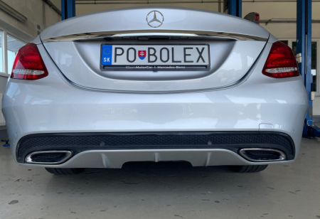Carlig remorcare Mercedes C Class (W205) 2014 - 2021 demontabil automat vertical marca Autohak [6]