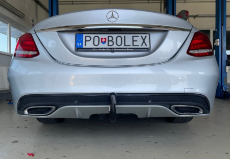 Carlig remorcare Mercedes C Class (W205) 2014 - 2021 demontabil automat vertical marca Autohak [3]
