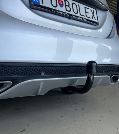 Carlig remorcare Mercedes C Class (W205) 2014 - 2021 demontabil automat vertical marca Autohak [8]