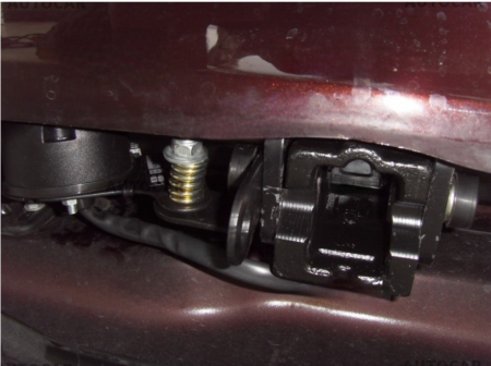 Carlig remorcare Mercedes E Class (S212) combi 2009 - 2016 demontabil automat vertical marca Autohak [3]