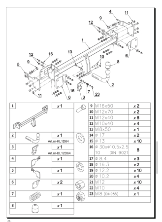 Cârlig remorcare semidemontabil Auto-Hak D 64 pentru Mercedes E-Class W214 (după 2023) – karmaster.ro [2]