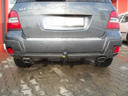 Carlig remorcare Mercedes GLK dupa 2008 demontabil automat vertical marca Autohak [10]