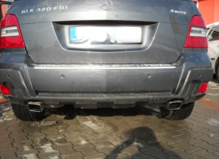 Carlig remorcare Mercedes GLK dupa 2008 demontabil automat vertical marca Autohak [3]