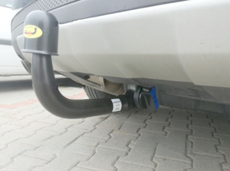 Carlig remorcare Mercedes M Class ML (W164) 2005 - 2011 demontabil automat vertical marca Autohak [6]
