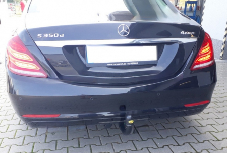 Carlig remorcare Mercedes S Class (W222) dupa 2013 demontabil automat vertical marca Autohak [6]