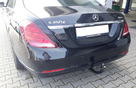 Carlig remorcare Mercedes S Class (W222) dupa 2013 demontabil automat vertical marca Autohak [9]