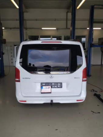 Carlig remorcare Mercedes Vito W447 van 2014 - prezent demontabil automat vertical [1]
