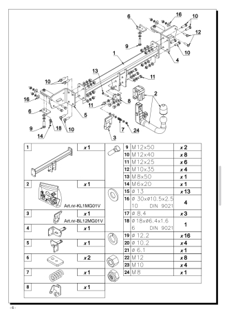 Cârlig remorcare vertical invizibil Auto-Hak MG ZS SUV (2021-2024) [4]
