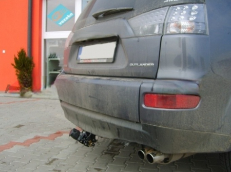 Carlig remorcare Mitsubishi Outlander 2007 - 2012 demontabil automat cu maneta marca Autohak [4]