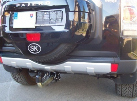 Carlig remorcare Mitsubishi Pajero 3/5 usi dupa 2007 demontabil automat cu maneta marca Autohak [3]