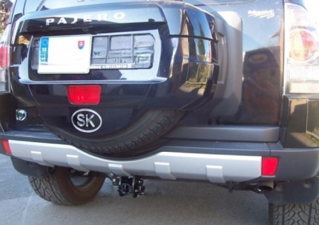 Carlig remorcare Mitsubishi Pajero 3/5 usi dupa 2007 demontabil automat cu maneta marca Autohak [6]