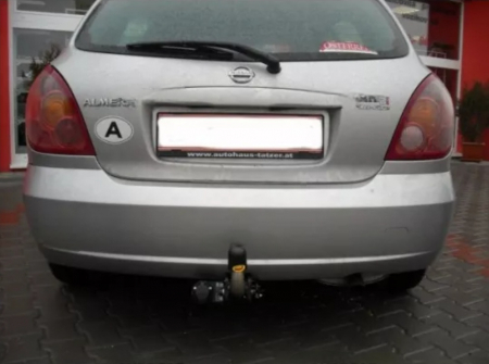 Carlig remorcare Nissan Almera N16 3/5 usi 2000 - 2006 demontabil automat cu maneta [4]