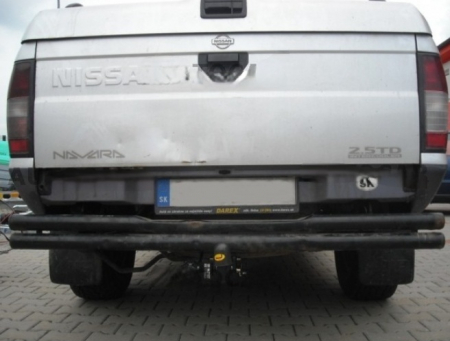 Carlig remorcare Nissan Navara bara tip teava D40 dupa 2006 demontabil automat cu maneta marca Autohak [4]