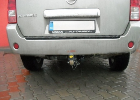 Carlig remorcare Nissan Pathfinder 2005 - 2014 demontabil automat cu maneta marca Autohak [8]