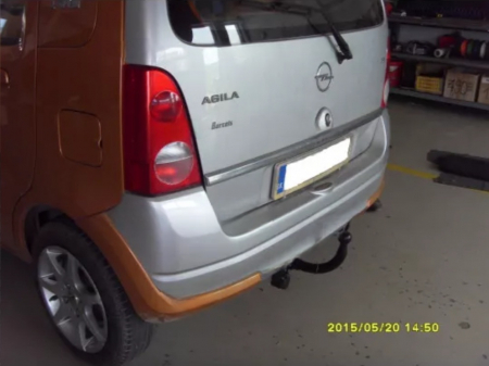 Carlig remorcare Opel Agila 2002 - 2008 demontabil automat cu maneta [3]