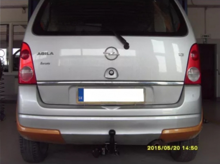 Carlig remorcare Opel Agila 2002 - 2008 demontabil automat cu maneta [5]