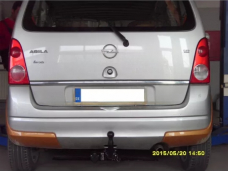 Carlig remorcare Opel Agila 2002 - 2008 demontabil automat cu maneta [1]