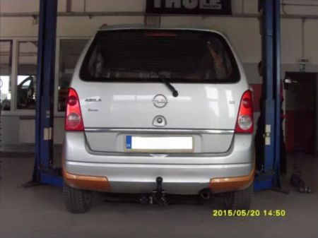 Carlig remorcare Opel Agila 2002 - 2008 demontabil automat cu maneta [7]