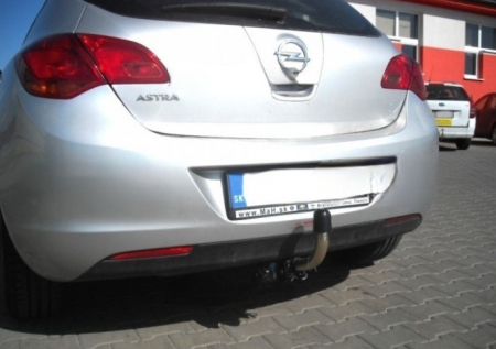 Carlig remorcare Opel Astra J htb 2009 - 2015 demontabil automat cu maneta marca Autohak [7]