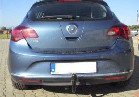 Carlig remorcare Opel Astra J htb 2009 - 2015 demontabil automat vertical marca Autohak [8]