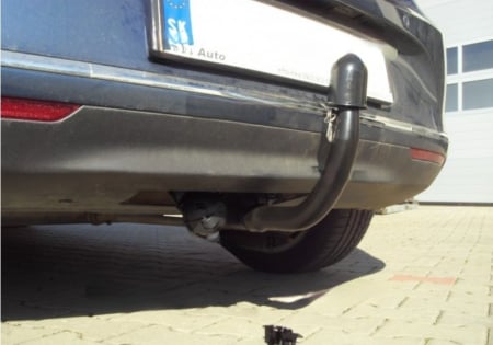 Carlig remorcare Opel Astra J htb 2009 - 2015 demontabil automat vertical marca Autohak [6]