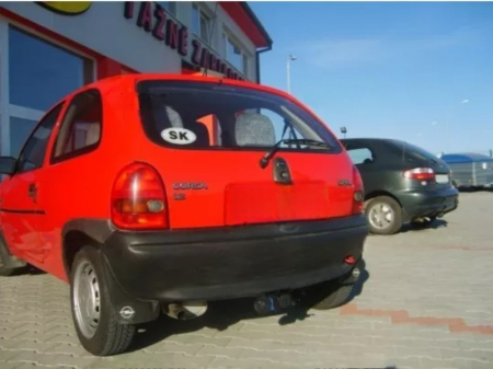 Carlig remorcare Opel Corsa B htb 1993 - 2000 demontabil automat cu maneta [2]
