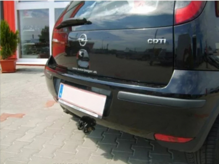 Carlig remorcare Opel Corsa C htb 2001 - 2006 demontabil automat cu maneta [6]