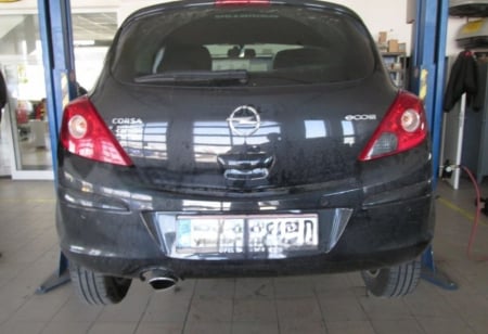 Carlig remorcare Opel Corsa D 2006 - 2019 demontabil automat vertical marca Autohak [5]