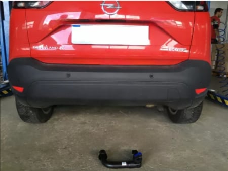 Carlig remorcare Opel Crossland X dupa 2017 demontabil automat vertical marca Autohak [7]