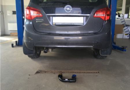 Carlig remorcare Opel Meriva dupa 2010 demontabil automat vertical marca Autohak [9]