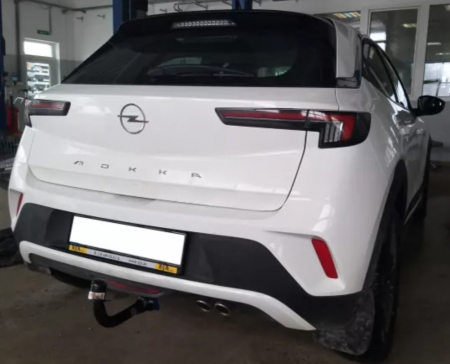 Carlig remorcare Opel Mokka dupa 2020 demontabil automat vertical marca Autohak [4]