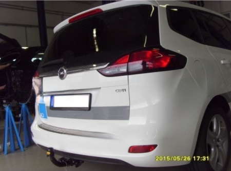 Carlig remorcare Opel Zafira C 2012 - 2019 demontabil automat cu maneta marca Autohak [2]