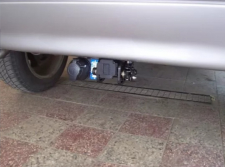 Carlig remorcare Peugeot 106 htb 1996 - 2003 demontabil automat cu maneta [5]