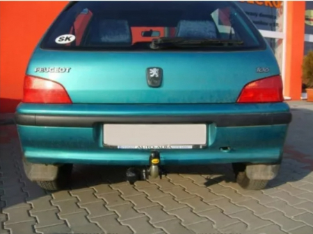 Carlig remorcare Peugeot 106 htb 1996 - 2003 demontabil automat cu maneta [2]