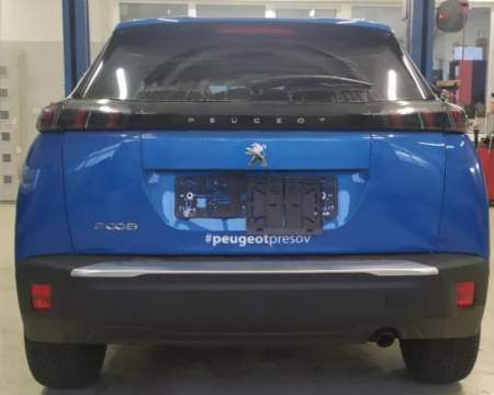 Carlig remorcare Peugeot 2008 dupa 2019 demontabil automat vertical marca Autohak [6]