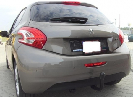 Carlig remorcare Peugeot 208 fabricat intre 2012 - 2019 demontabil automat vertical marca Autohak [6]