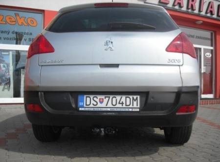 Carlig remorcare Peugeot 3008 fabricat intre 2009 - 2016 demontabil automat cu maneta marca Autohak [2]