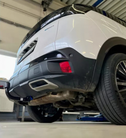 Carlig remorcare Peugeot 3008 hybrid 05/2020 - 2024 demontabil automat vertical marca Autohak [8]