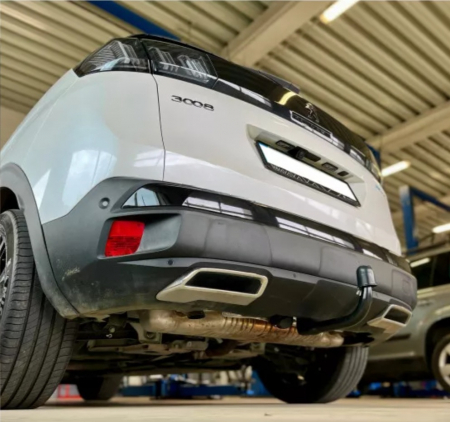 Carlig remorcare Peugeot 3008 hybrid 05/2020 - 2024 demontabil automat vertical marca Autohak [7]