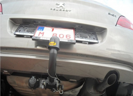 Carlig remorcare Peugeot 301 dupa 2013 demontabil automat cu maneta marca Autohak [10]