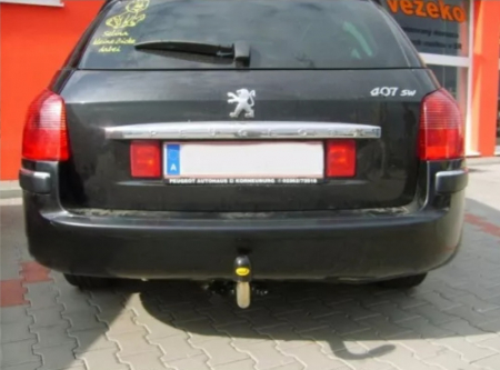 Carlig remorcare Peugeot 407 combi 2004 - 2008 demontabil automat cu maneta [5]