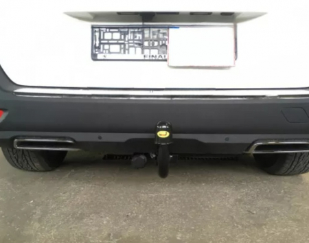 Carlig remorcare Peugeot 5008 suv 2017 - prezent fara roata de rezerva demontabil automat vertical marca Autohak [3]